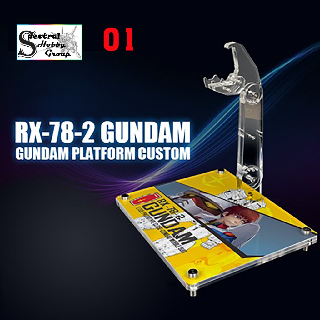 Đế giá đỡ action base mica cho PG RX-78-2 Unleashed RX78 PGU GUNDAM PLATFORM CUSTOM
