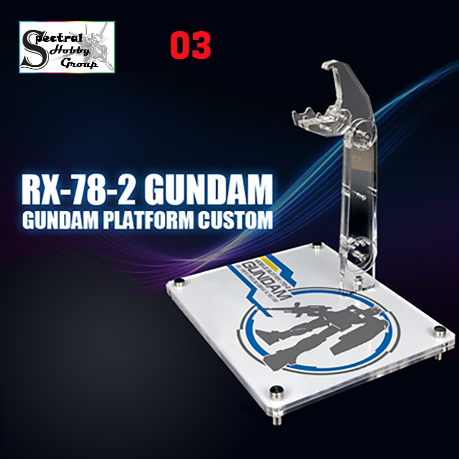 Đế giá đỡ action base mica cho PG RX-78-2 Unleashed RX78 PGU GUNDAM PLATFORM CUSTOM