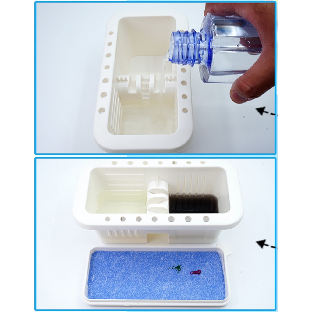 Dụng cụ dưỡng ẩm sơn gốc nước Water based Pigment Paint Moisturizing Color Box