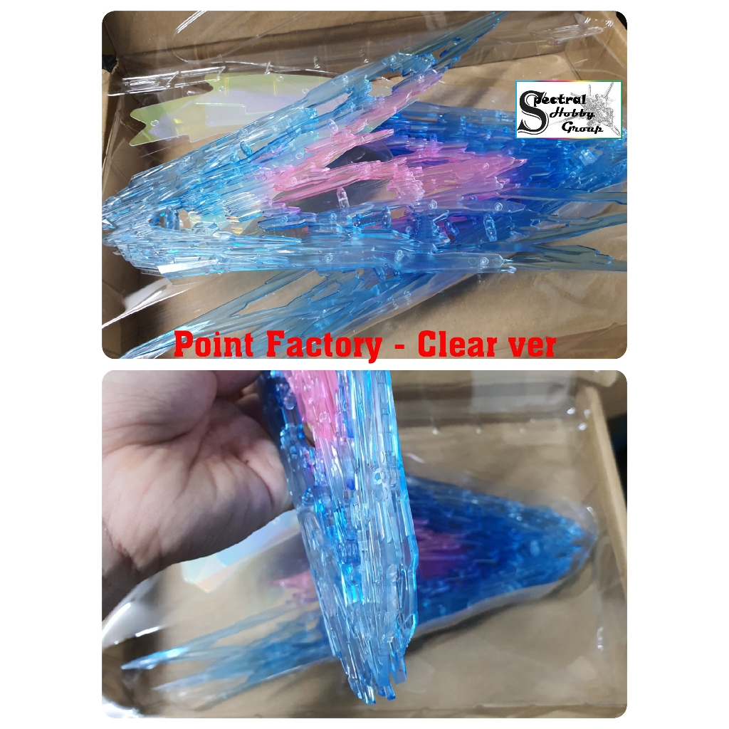 Phụ kiện DDB effect WING of LIGHT cho MGEX Strike Freedom Point factory