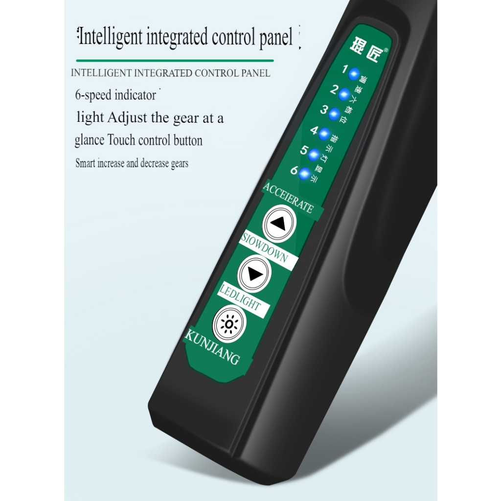 Máy khoan cắt mini KJ202 đa năng Electric grinder small hand-held drill 6 speed Led rechargable