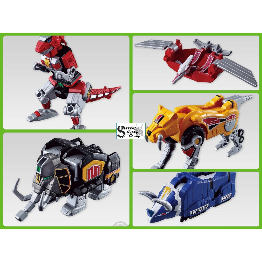 Mô hình lắp ráp SMP Super Mini Pla Evolution Combine Daizyuzin (Set of 5) Shokugan BANDAI