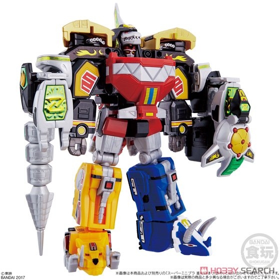Mô hình lắp ráp SMP Super Mini Pla Dragon Caesar Shokugan Power Rangers - BANDAI