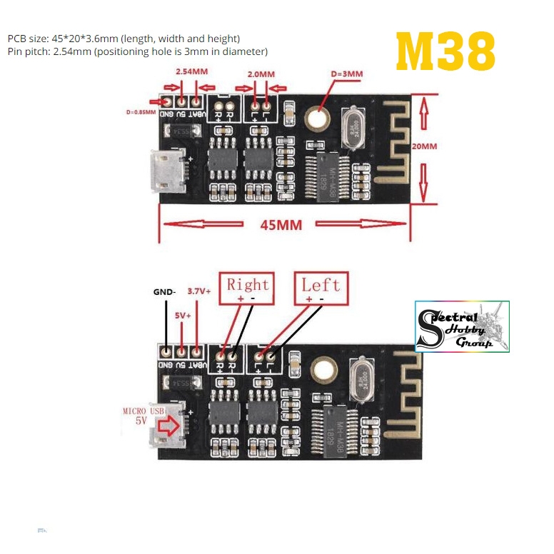 Mạch âm thanh MP3 Decoder Board Bluetooth lossless MH-MX8 M18 M28 M38 Wireless Audio Receiver Music