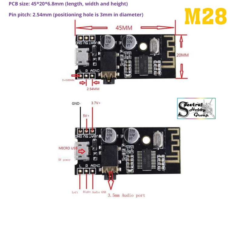 Mạch âm thanh MP3 Decoder Board Bluetooth lossless MH-MX8 M18 M28 M38 Wireless Audio Receiver Music