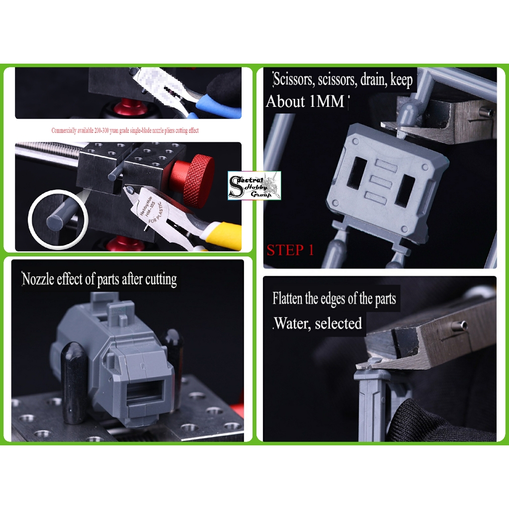 Kìm cắt mô hình Hobby MIO HM105 1 lưỡi Ultra thin Single Edge