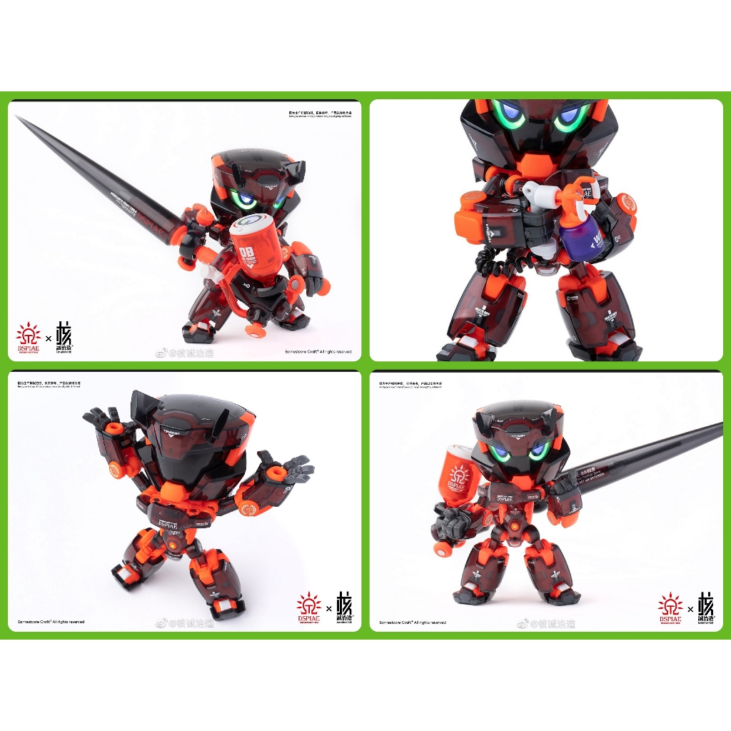 Bút sơn mô hình DSPIAE kèm figure HEATS BOY GIANT AIRBRUSH Knife holder