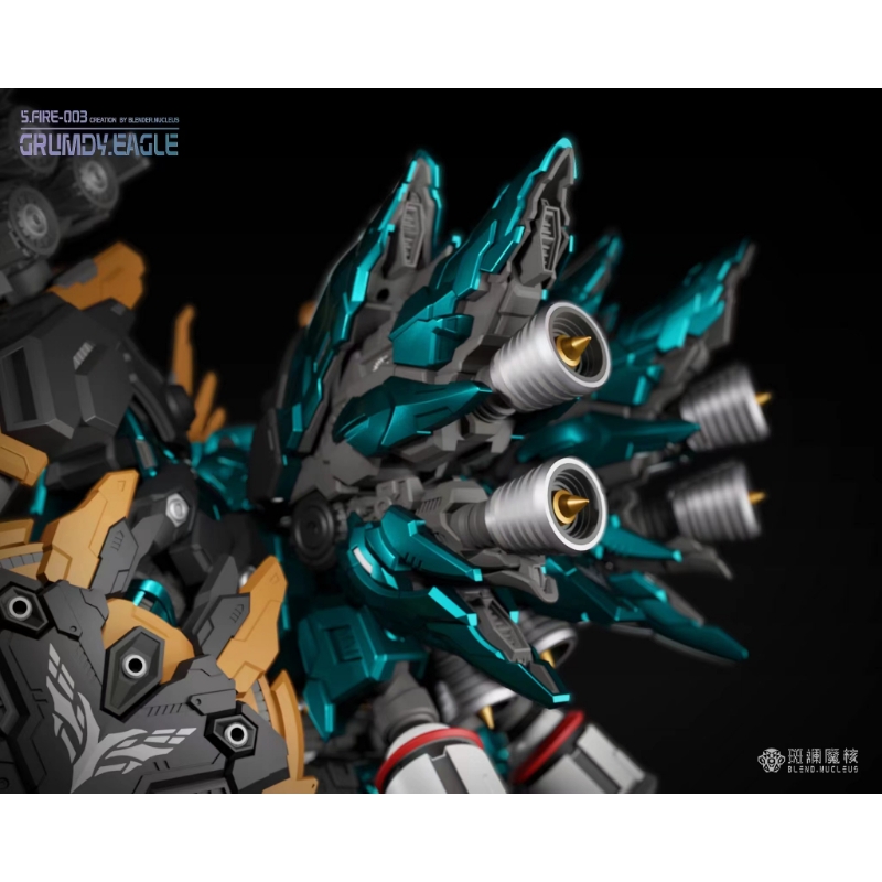 Mô hình Blend Nucleus MB 1/72 Grumdy Eagle Jagd Doga Mokai Metal Build Alloy Die Casting Frame