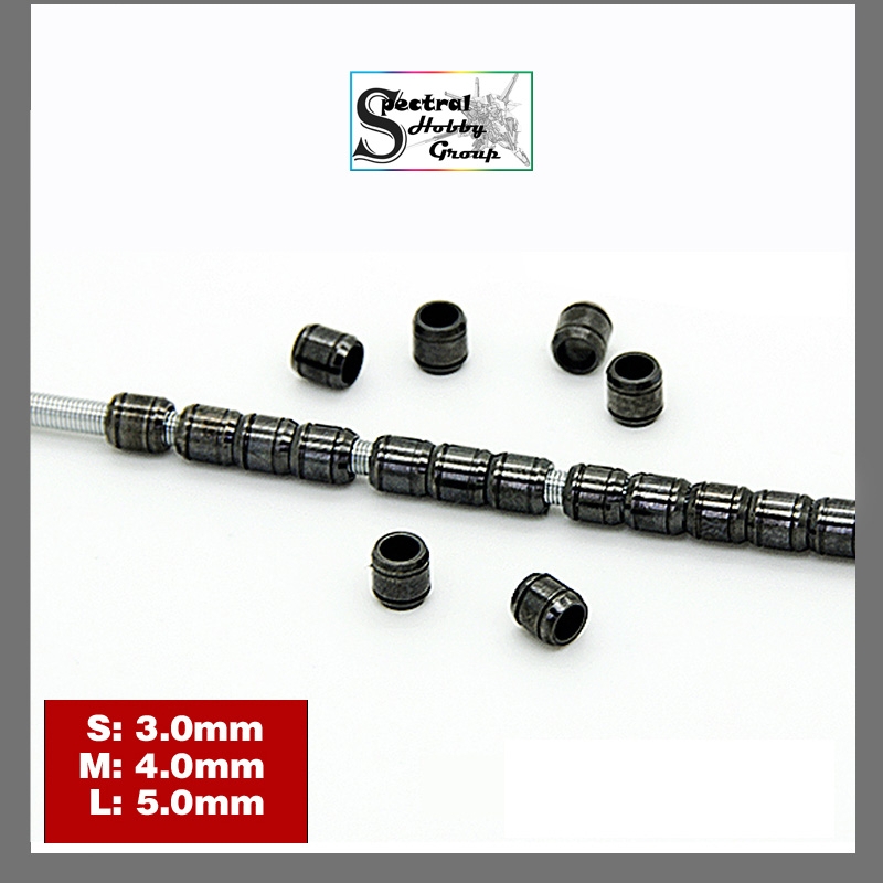 Phụ kiện Ống dây năng lượng độ mô hình custom Zaku Sazabi Sinanju zeon - Metal Part