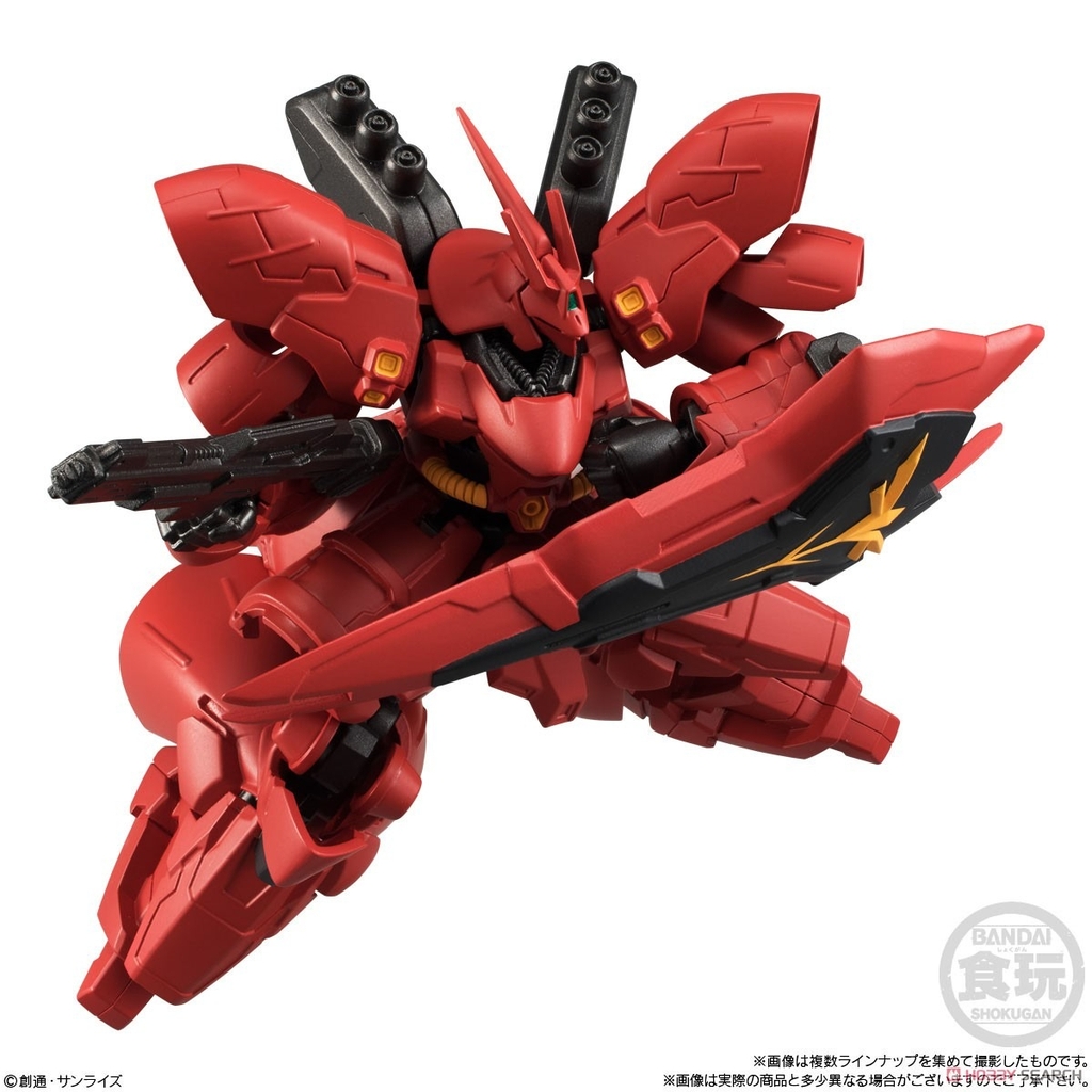 Mô hình lắp ráp Gundam G Frame FA 02 Shokugan Sazabi Rick Dias Justice BANDAI