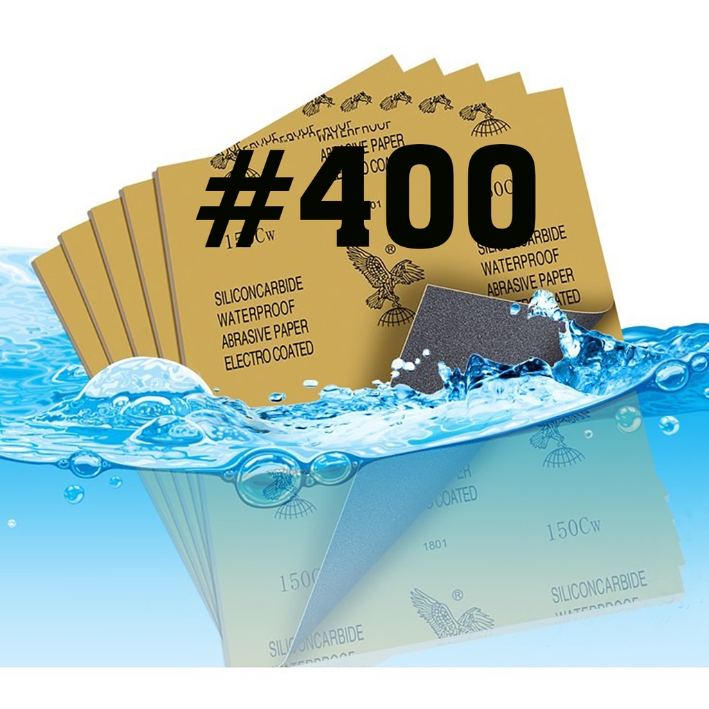Giấy giáp nhám nước đánh bóng chà mài mịn đại bàng Eagle #400-2000 - Dụng cụ mô hình Hobby tool