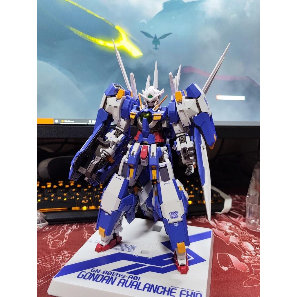 Mô mô hình Metal Build GUNDAM AVALANCHE EXIA MB 1/100 MC