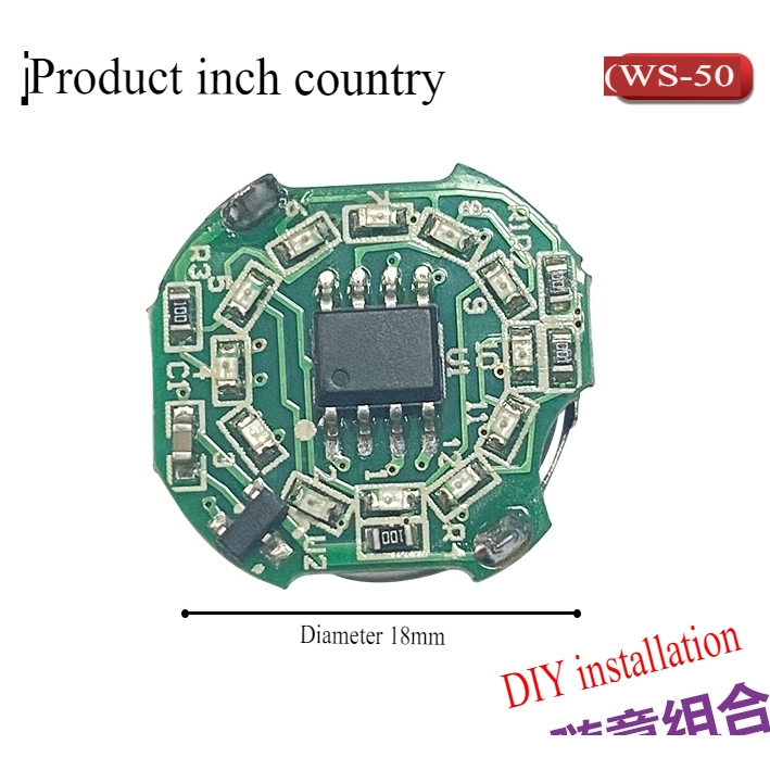 Đèn LED từ tính chạy xoay 4 lighting mode cho MG GN Drive magnetic control quantum rotating WS50