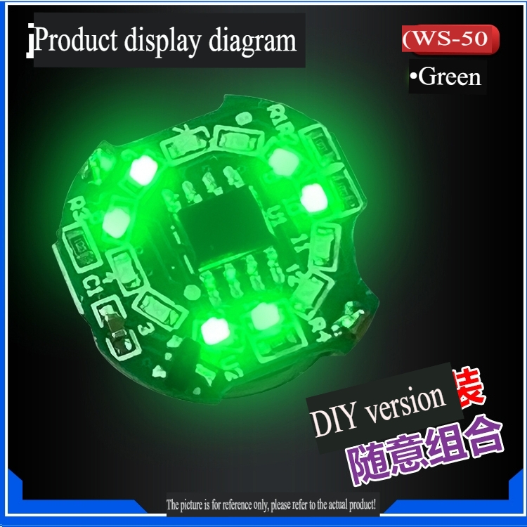 Đèn LED từ tính chạy xoay 4 lighting mode cho MG GN Drive magnetic control quantum rotating WS50