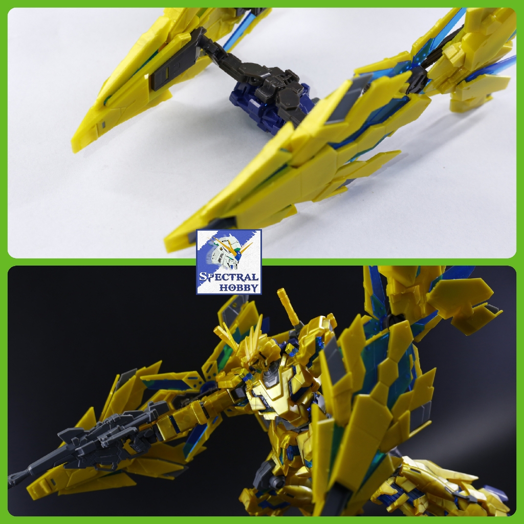 PHụ kiện lắp ráp EW RG HG khiên Perfect DE Shield *2 - Unicorn Banshee Phenex Gundam