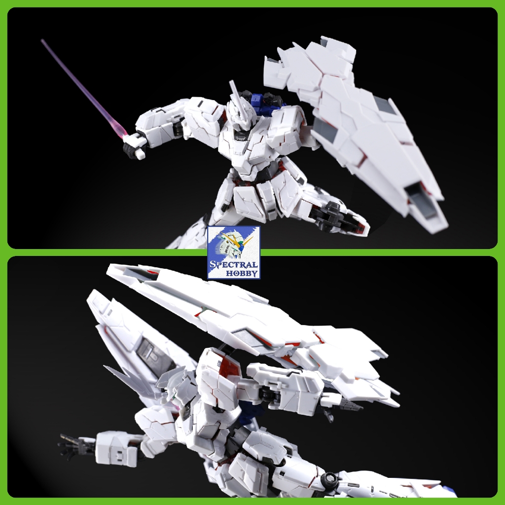 PHụ kiện lắp ráp EW RG HG khiên Perfect DE Shield *2 - Unicorn Banshee Phenex Gundam