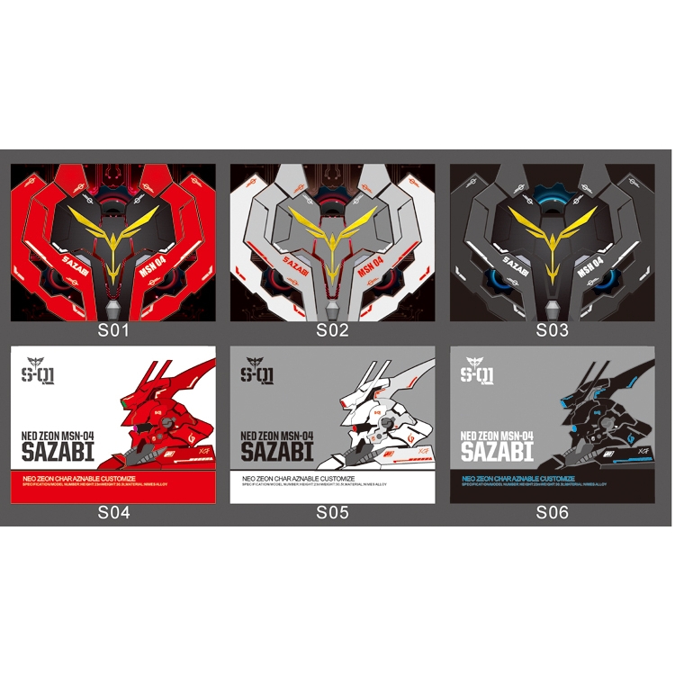 Phụ kiện giá đỡ đế base mica cho RG HG MG Sazabi gundam action base