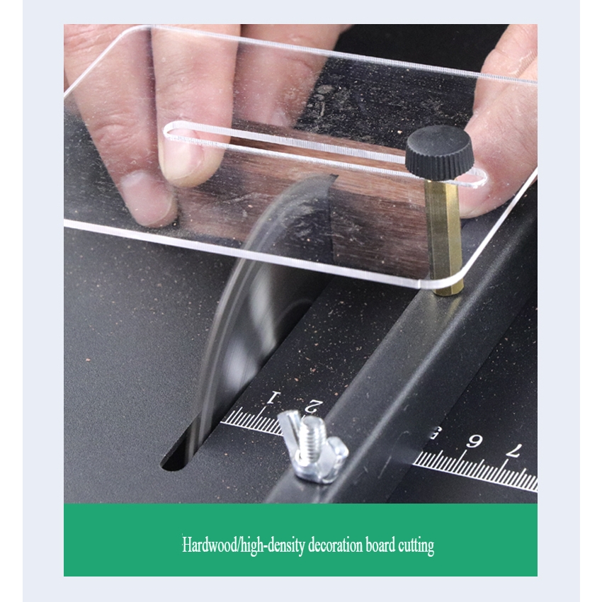 Máy mài khoan cắt cưa bàn đa năng 1200W desktop mini table saw LONGXIANG