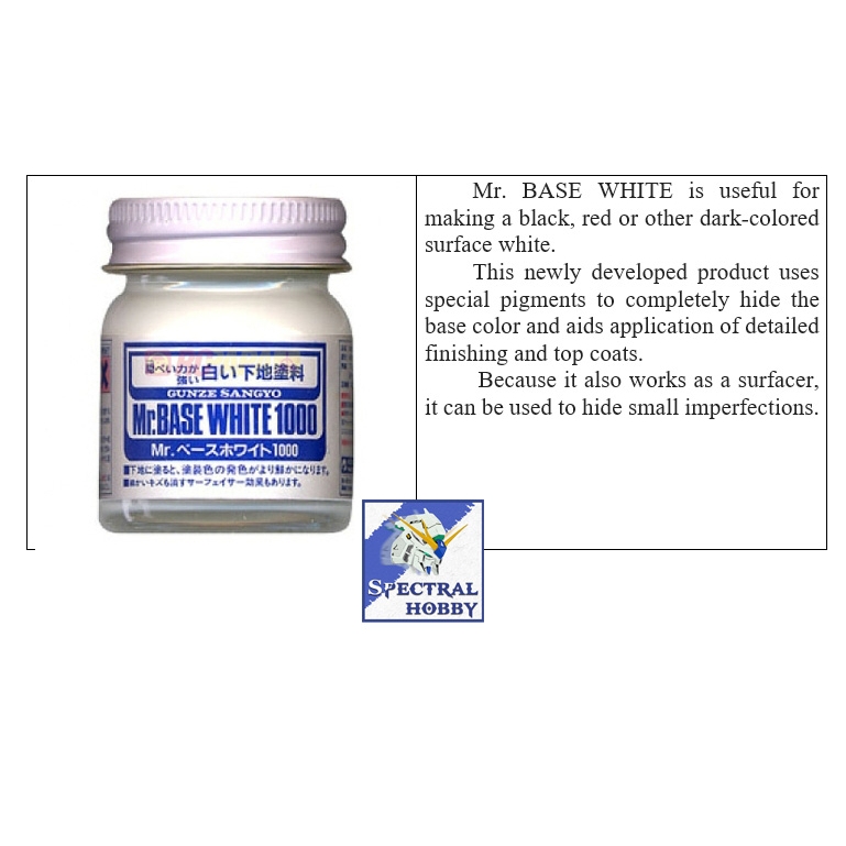 Sơn lót bề mặt primer Mr Surfacer metal resin và các vật liệu Mr.hobby