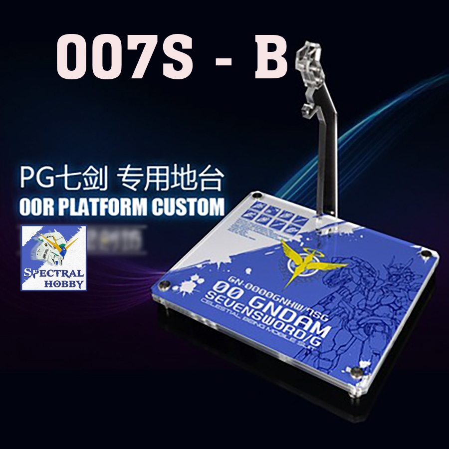Đế giá đỡ chân đứng action base mica cho PG 00 00R 7S GUNDAM PLATFORM CUSTOM