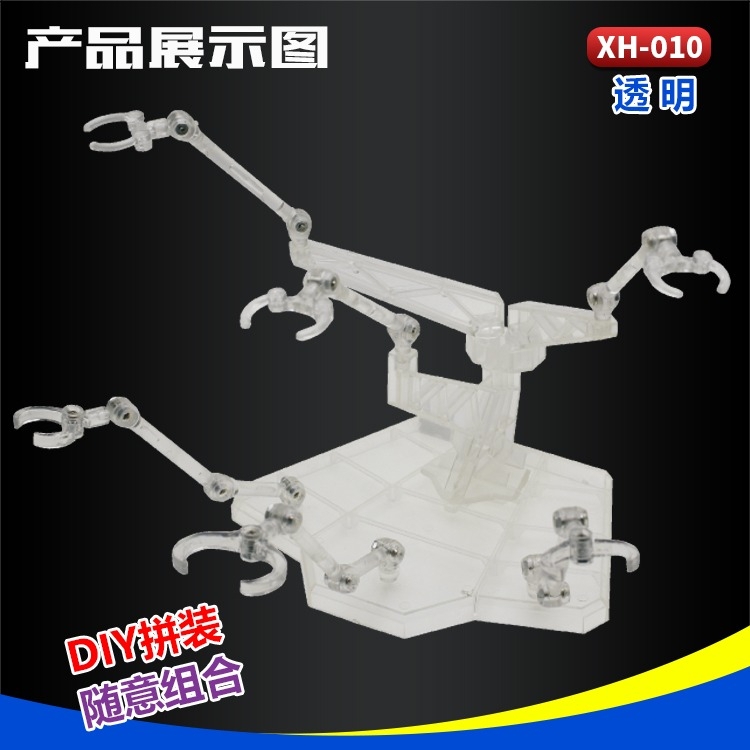 Đế giá đỡ mô hình Action Base 6 head bracket 6in1 HG RG 1/144 Robot Spirit SHF - XH010