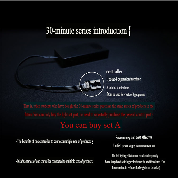 Phụ kiện mô hình Led Kosmos Effect Lamp Set cho RG God Gundam