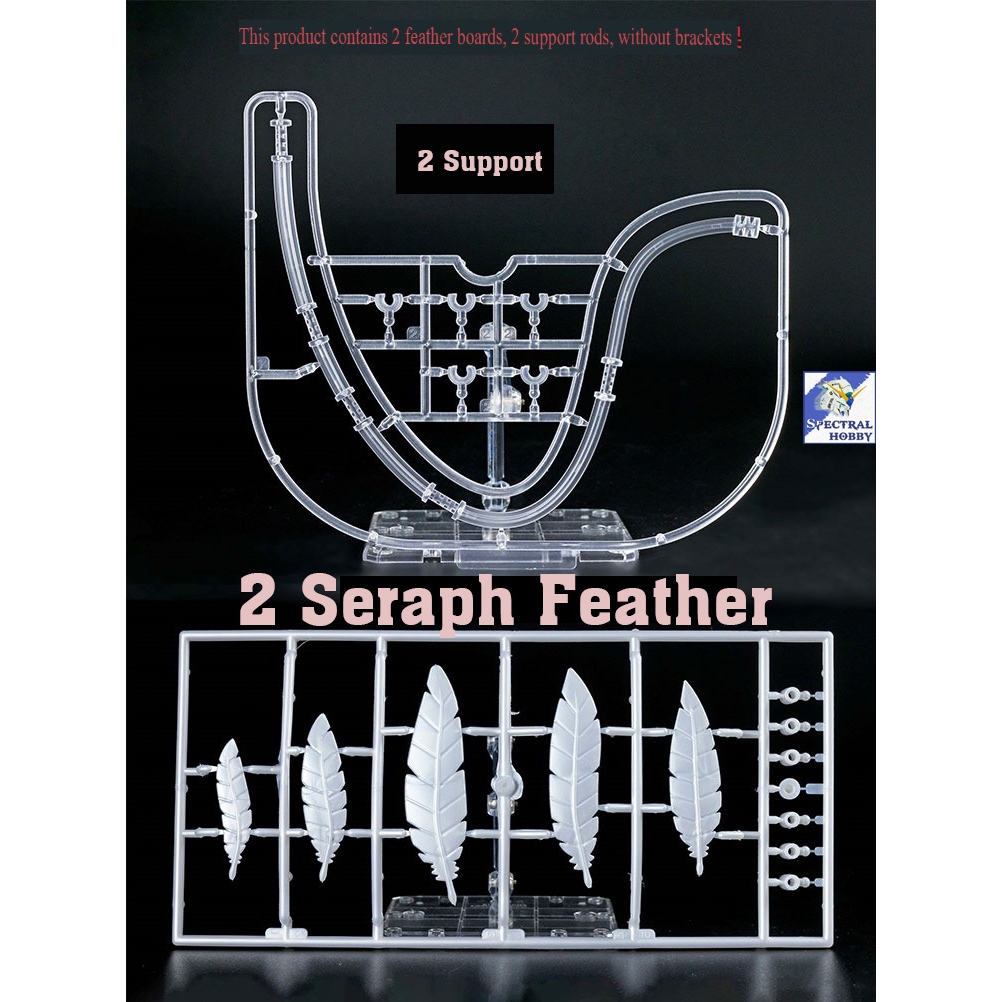Phụ kiện mô hình EFFECT SERAPHIM FEATHER hiệu ứng cho Wing gundam MG RG HG - Effect Wing