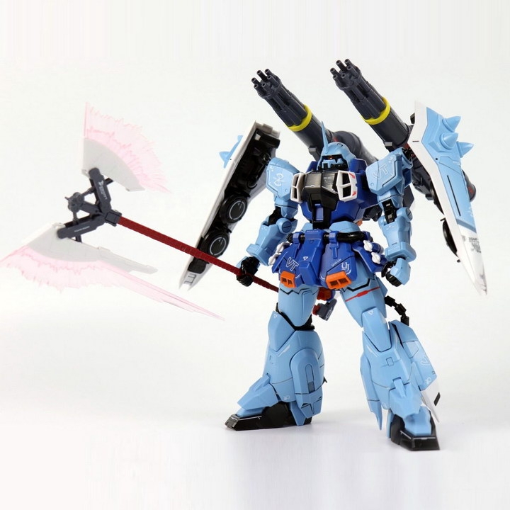 Mô hình lắp ráp MG 1/100 ZAKU Blaze Slash Phantom Gunner Warrior Lunamaria daban