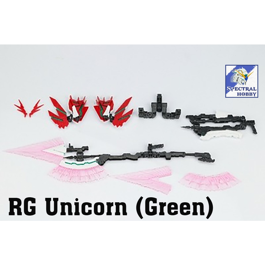 Phụ kiện mô hình RG HG Armed Armor XC Hyper Beam Javelin Tomahawk bờm cho Unicorn Banshee Phenex