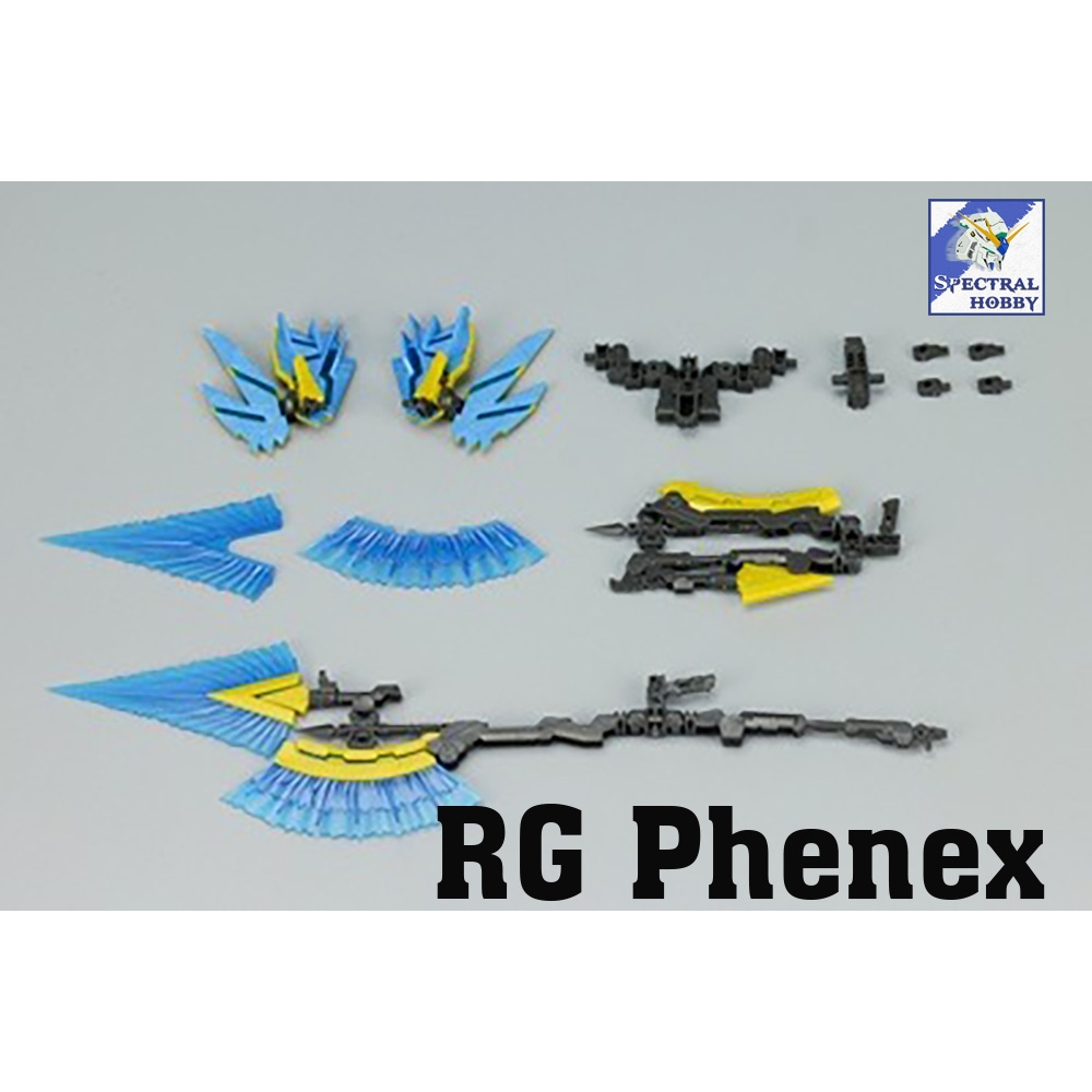 Phụ kiện mô hình RG HG Armed Armor XC Hyper Beam Javelin Tomahawk bờm cho Unicorn Banshee Phenex