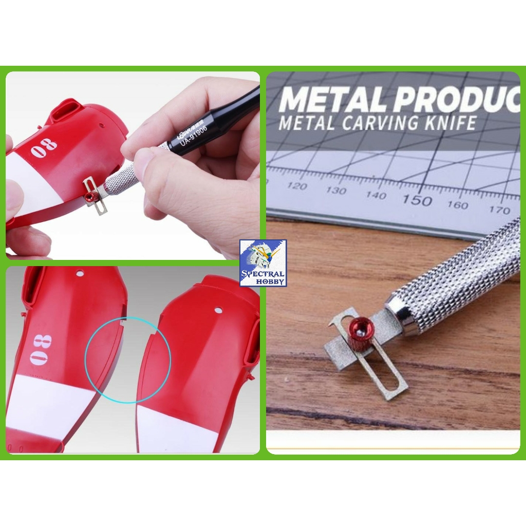 Dụng cụ USTAR chisel song song Equilateral Isometric Mirror Engraving Knife UA91906