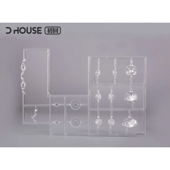 Mô hình lắp ráp machine girl body 1/12 modification replacement parts - D house