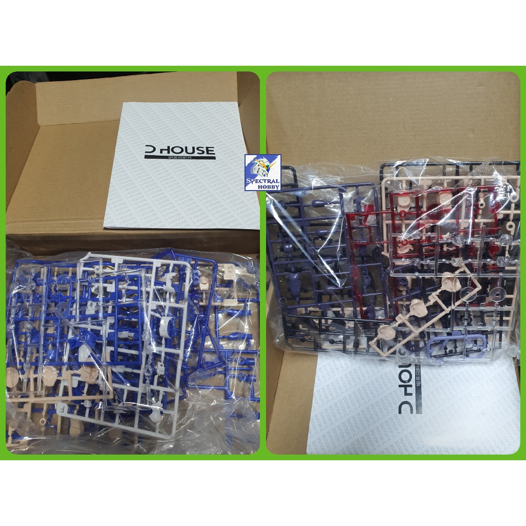 Mô hình lắp ráp machine girl body 1/12 modification replacement parts - D house