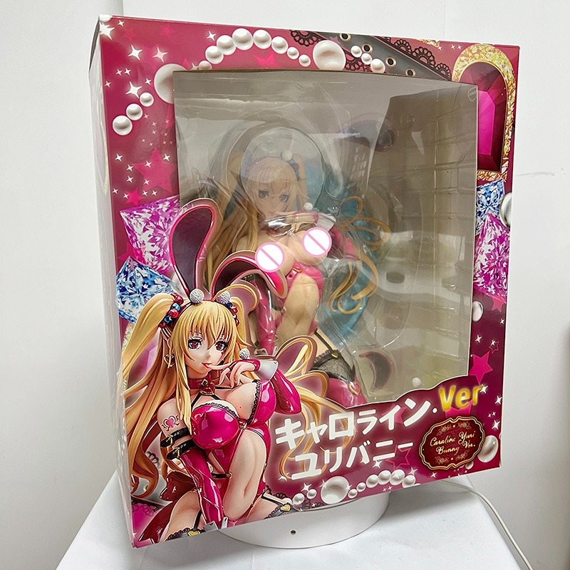 Mô hình nhân vật 35CM 1/4 Caroline Yuri Bunny Girl Anime Figure