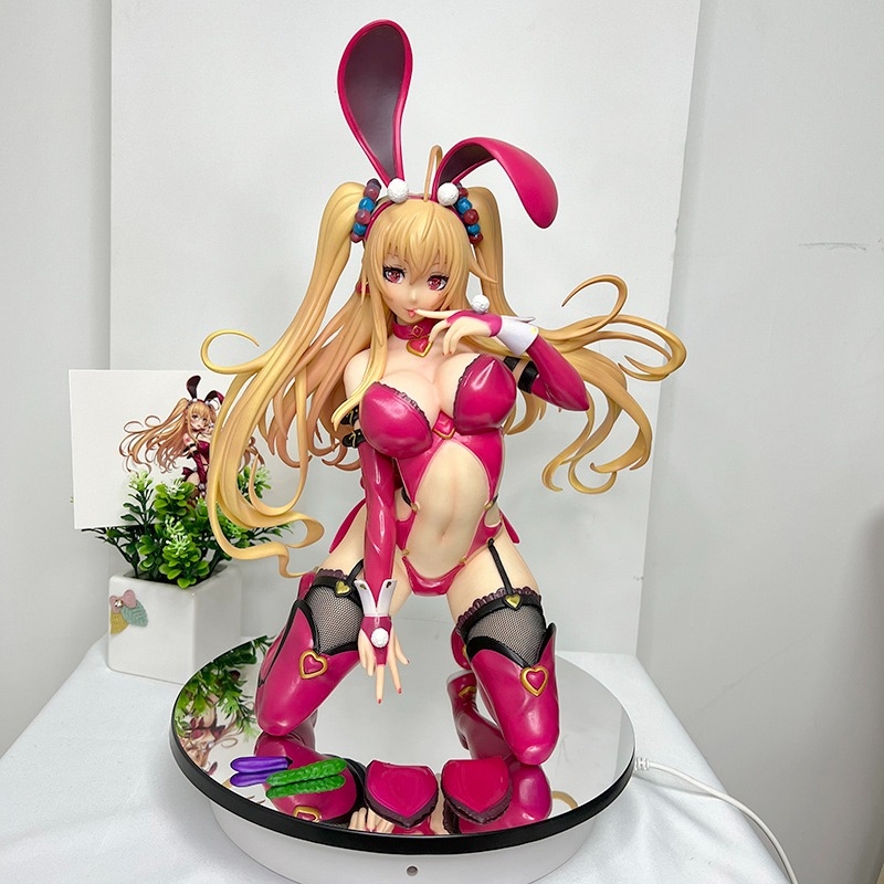 Mô hình nhân vật 35CM 1/4 Caroline Yuri Bunny Girl Anime Figure