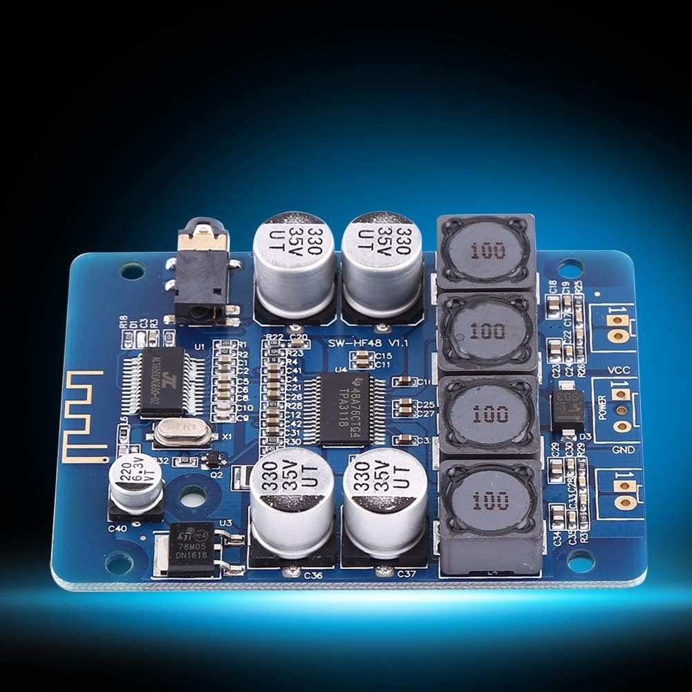 Mạch khuếch đại âm thanh TPA3118 45W*2 Dual Channel Bluetooth Digital Amplifier Board