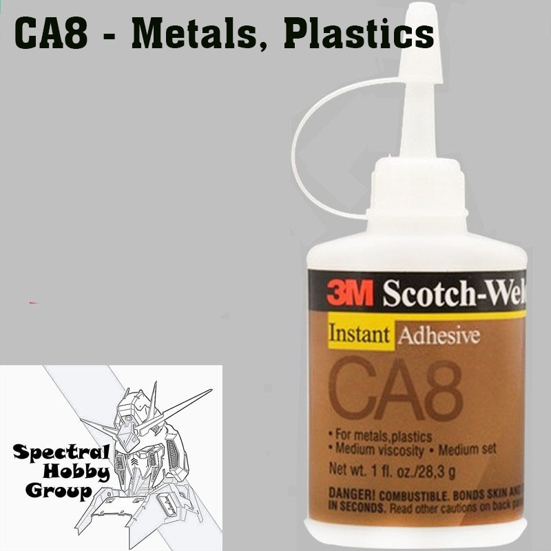 Keo đa năng siêu dính Glue 3M 171 CA8 CA40H CA48 nhựa plastic / kim loại metal / cao su rubber