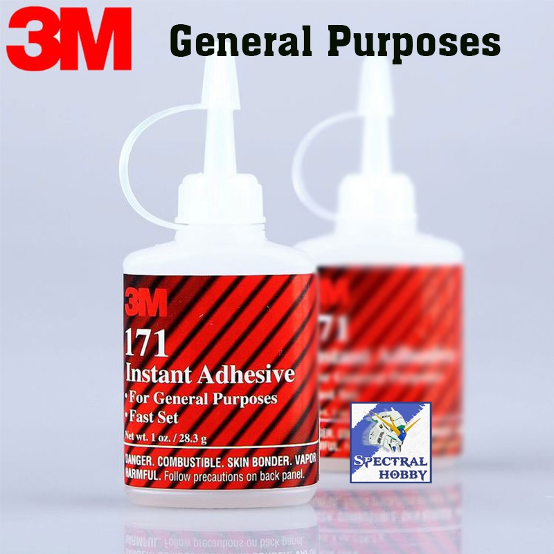 Dụng cụ keo đa năng siêu dính Glue 3M 171 CA8 CA40H CA48 nhựa plastic / kim loại metal / cao su rubber