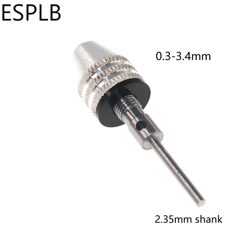 Dụng cụ Đầu kẹp giữ mũi khoan đa năng 0.3 - 6.5mm cho máy khoan mini grinding chuck drill