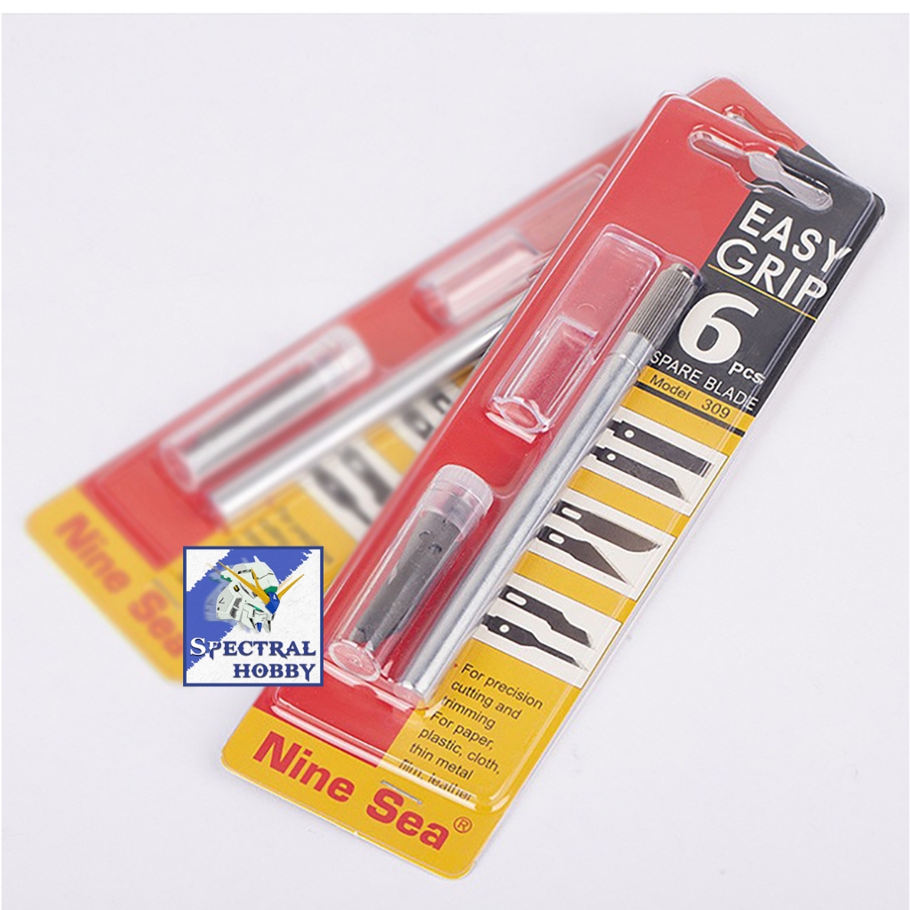 Dụng cụ mô hình kĩ thuật mỹ thuật Dao Easy Grip 9sea nine sea HD KNIFE