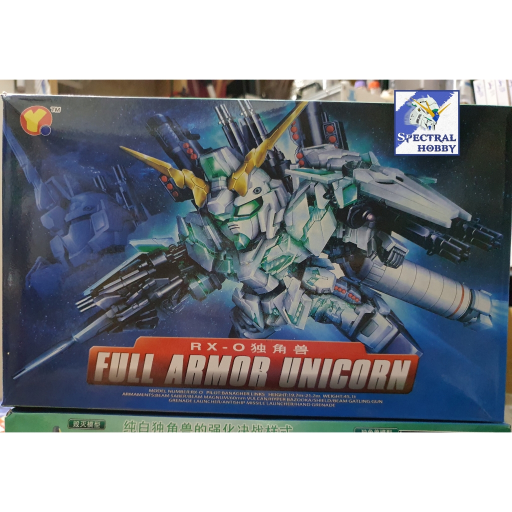 Mô hình lắp ráp SD BB Senshi Full Armor Unicorn Gundam | Phenex - Yang model