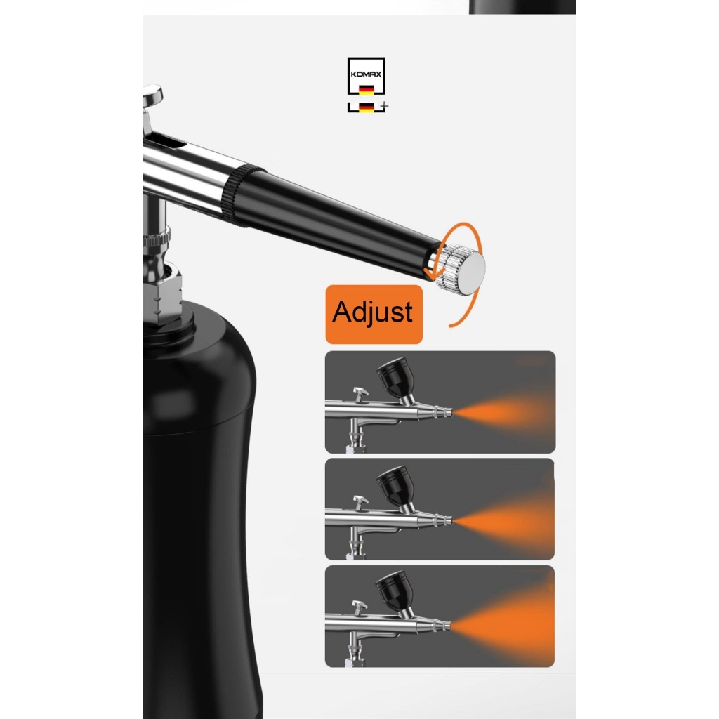 Bộ máy sơn KOMAX Compressor Air Pump mini handheld portable