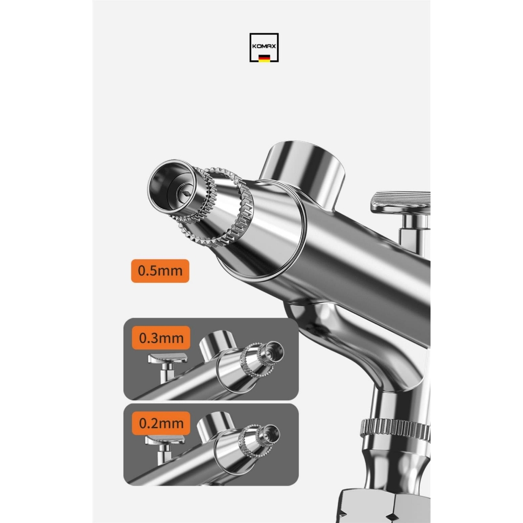 Bộ máy sơn KOMAX Compressor Air Pump mini handheld portable