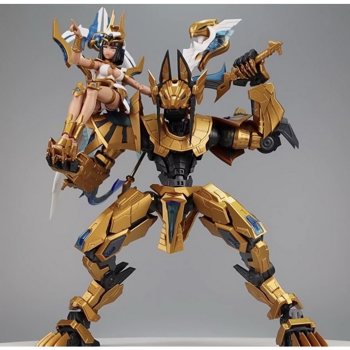 Mô hình lắp ráp Seven Deadly Sins SIN-01 Gluttony 1/10 Anubis Cleopatra MS General