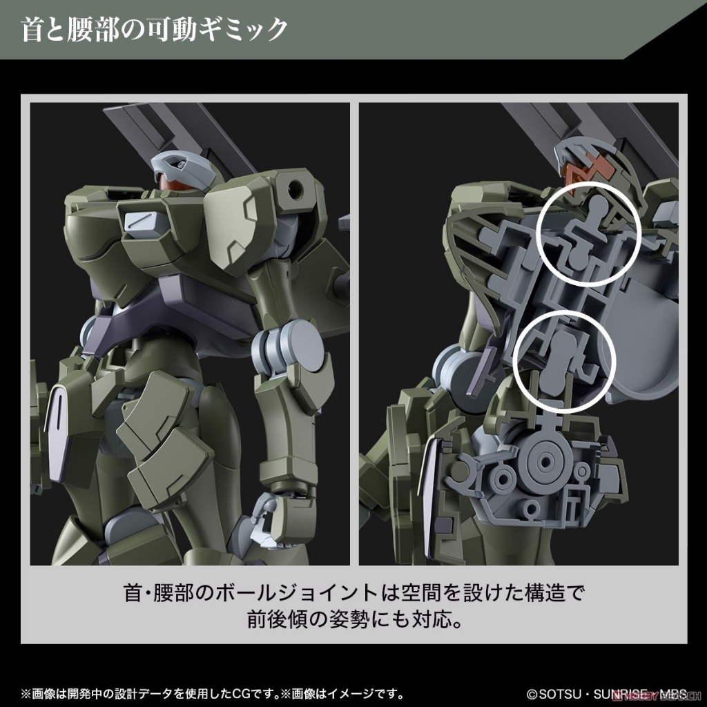 Mô hình lắp ráp HG 1/144 Zowort Heavy Gundam Witch Mercury HGWM bandai