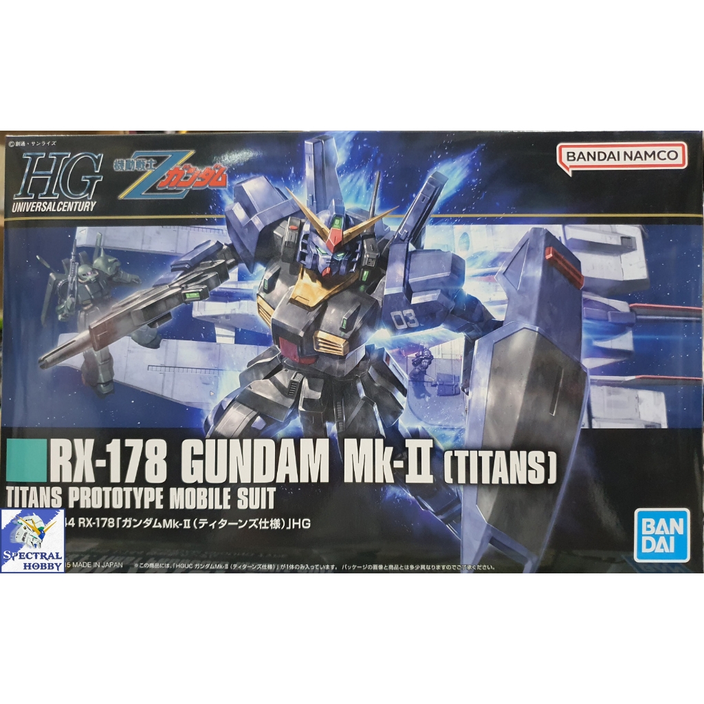 Mô hình lắp ráp HG 1/144 RX-178 GUNDAM MK-II TITANS REVIVE MK2 HGUC bandai