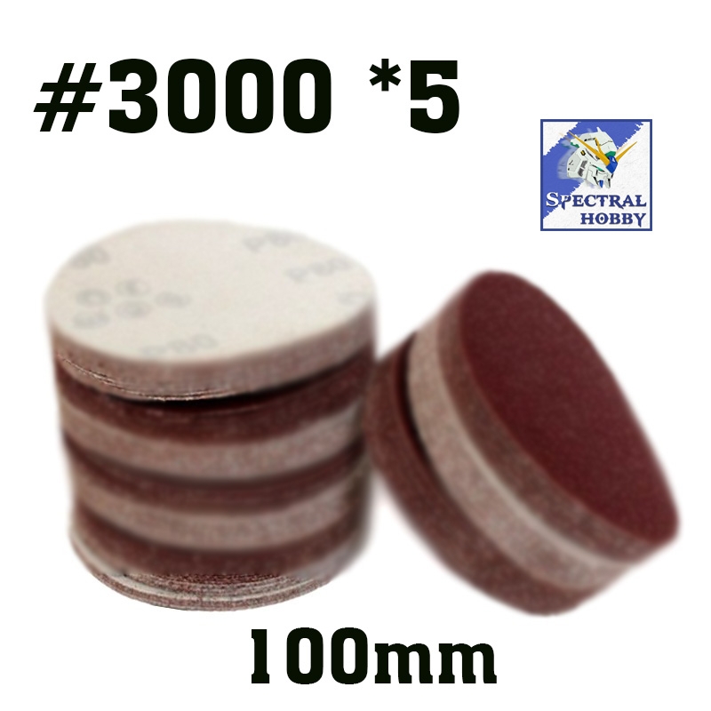 Dụng cụ đĩa dính giấy nhám mài đánh bóng 4inch #800 - #5000 bộ 5 miếng 100mm