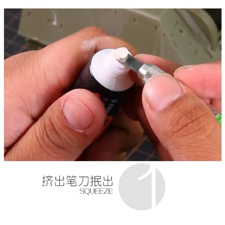 Dụng cụ PUTTY trám sửa chữa mô hình Multiple Use Putty Modeling - QW MODEL