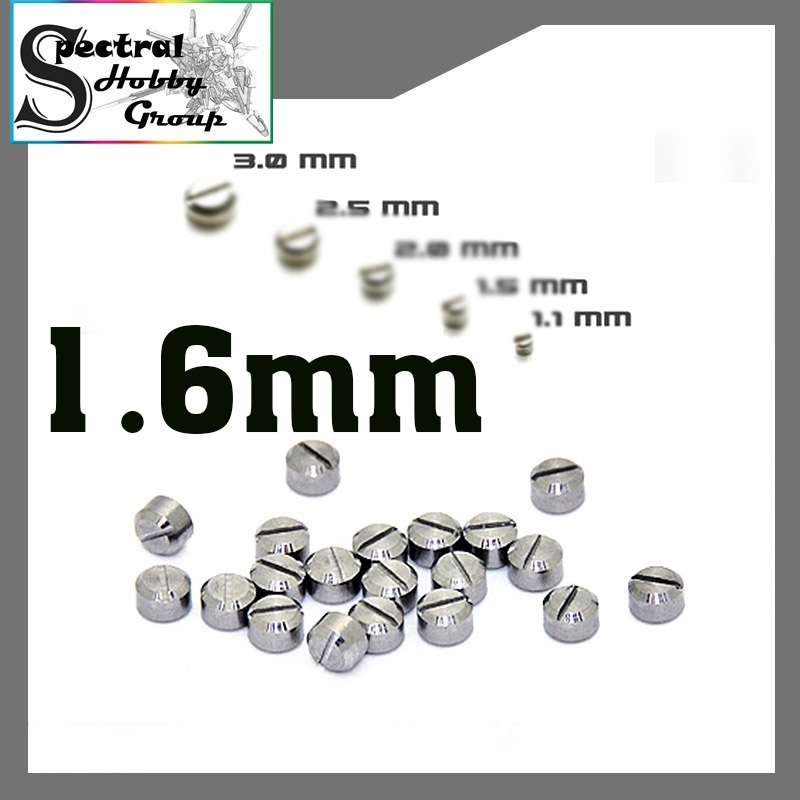 Phụ kiện Đinh ốc metal part độ mô hình gundam Modification Screws Flat Head Armor Nails
