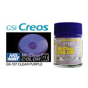 Sơn mô hình màu trong Clear Transparent MR.Hobby color GX101~GX111 C47-C50 paint lacquer